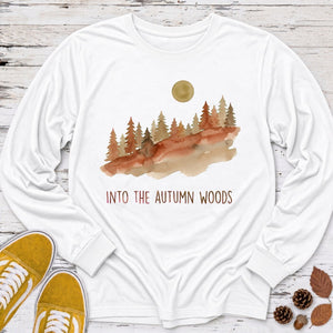 Into the Autumn Woods Long Sleeve Tee