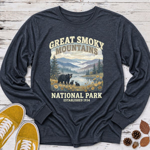 Great Smoky Mountains National Park Long Sleeve Tee