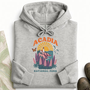 Acadia Lupine Arch Hoodie