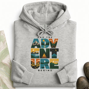 Adventure Begins Hoodie