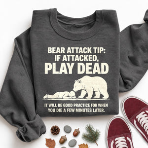 Bear Attack Tip Sweatshirt
