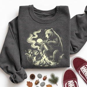 Bear Brews Camp Coffee Sweatshirt