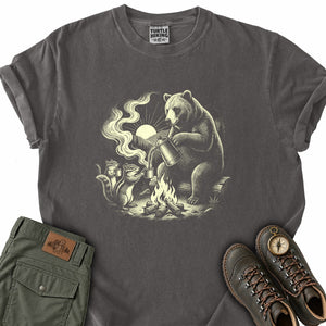 Bear Brews Camp Coffee T-Shirt