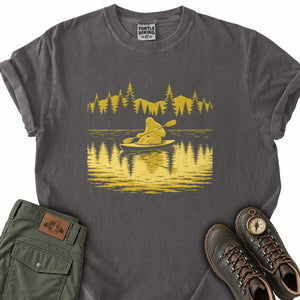 Bigfoot Canoeing T-Shirt