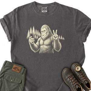 Bigfoot Selfie T-Shirt