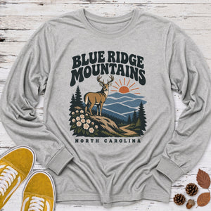 Blue Ridge Mountains Long Sleeve Tee