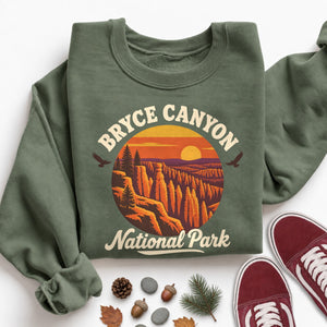 Bryce Canyon Sunset Circle Sweatshirt