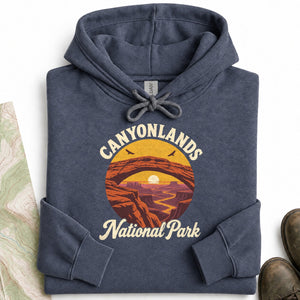 Canyonlands Sunset Circle Hoodie