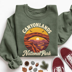 Canyonlands Sunset Circle Sweatshirt