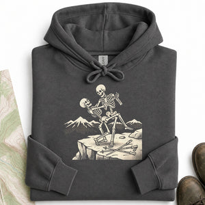 Dancing Skeletons Mountain Hoodie