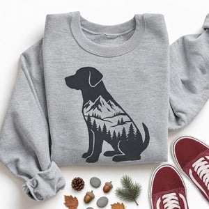 Dog Silhouette Sweatshirt