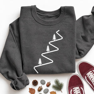 Downhill Switchbacks Sweatshirt
