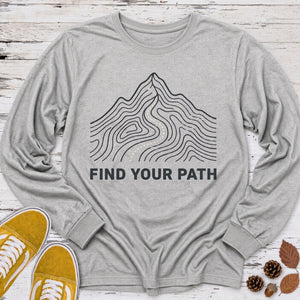 Find Your Path Long Sleeve Tee