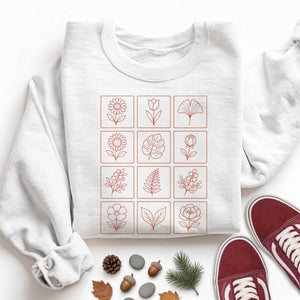 Flower Block Sweatshirt