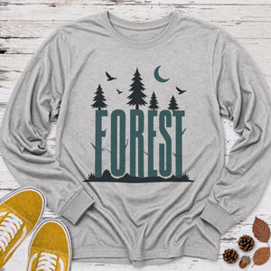 Forest Letters Long Sleeve Tee