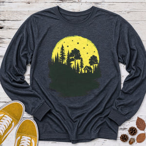Full Moon Forest Long Sleeve Tee