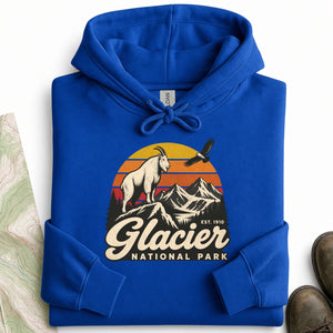Glacier Goat Stripes Hoodie