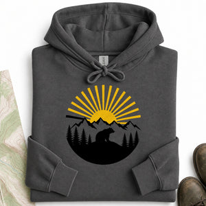 Golden Hour Bear Hoodie