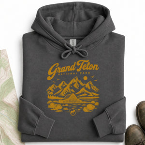 Grand Teton Sketch Hoodie