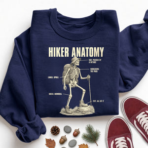 Hiker Anatomy Sweatshirt
