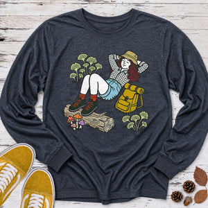 Horizontal Hiker Long Sleeve Tee