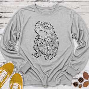 Impatient Frog Long Sleeve Tee