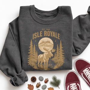 Isle Royale Moon Sweatshirt