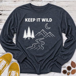 Keep It Wild Line Long Sleeve Tee