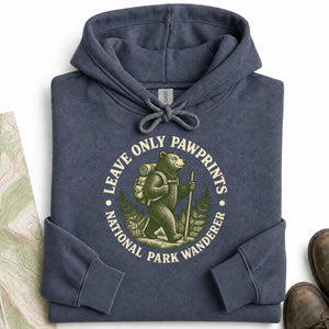 Leave Only Pawprints Hoodie