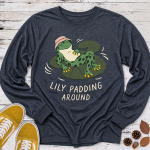 Lily Padding Around Long Sleeve Tee