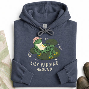 Lily Padding Around Hoodie