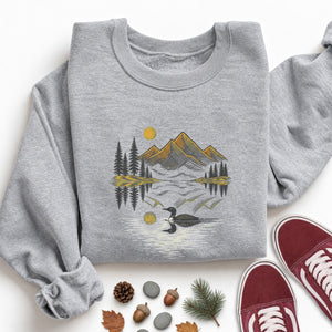 Loon Lake Reflections Sweatshirt