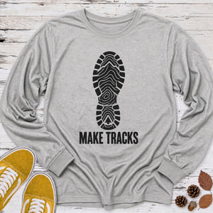 Make Tracks Long Sleeve Tee