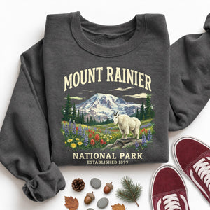 Mount Rainier National Park Sweatshirt