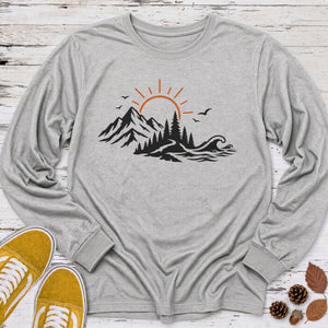 Mountains to Sea Long Sleeve Tee