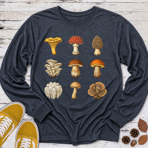 Mushroom Set Long Sleeve Tee
