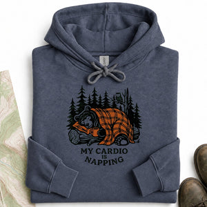 My Cardio Is Napping Hoodie