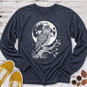 Night Owl (3) Long Sleeve Tee