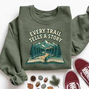 Open Book Mountains Sweatshirt