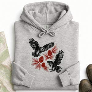 Owls Playing Hoodie