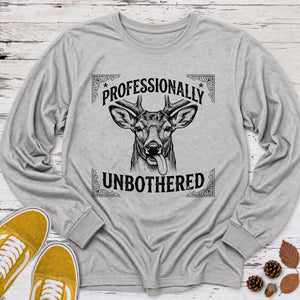 Professionally Unbothered Long Sleeve Tee