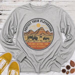 Protect Their Playground Long Sleeve Tee