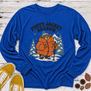 Puffy Jacket Season Long Sleeve Tee