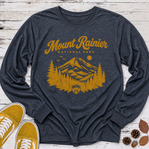 Rainier Sketch Long Sleeve Tee