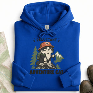 Reluctant Adventure Cat Hoodie