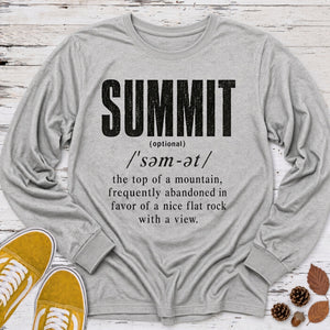 Summit (Optional) Long Sleeve Tee