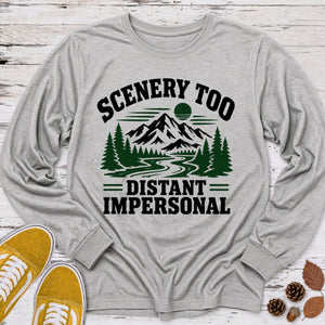 Scenery Too Distant Long Sleeve Tee