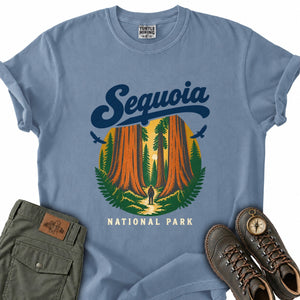 Sequoia Retro Script T-Shirt