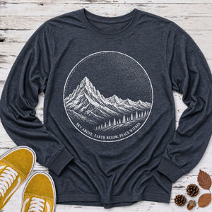 Sky Above Earth Below Long Sleeve Tee