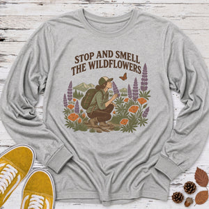 Smell the Wildflowers Long Sleeve Tee